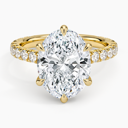 Sienna Three-Quarter Coverage Diamond Ring