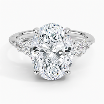 Camellia Three Stone Diamond Ring (1/3 ct. tw.)