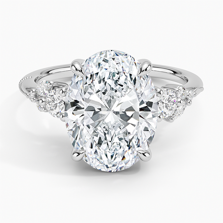 Camellia Three Stone Diamond Ring (1/3 ct. tw.)