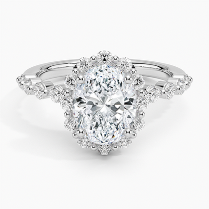 Marseille Halo Diamond Ring (1/2 ct. tw.)