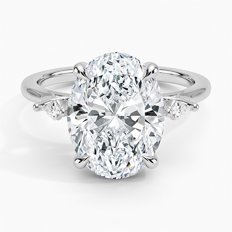Petite Cometa Perfect Fit Three Stone Diamond Ring