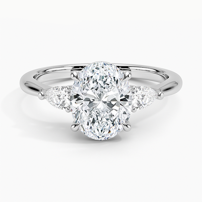 Petite Opera Three Stone Diamond Ring (1/4 ct. tw.)