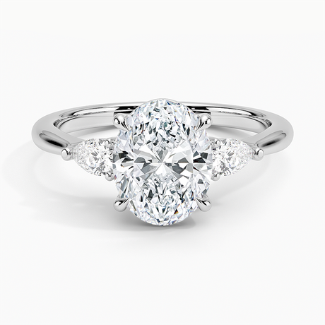Petite Opera Three Stone Diamond Ring (1/4 ct. tw.)