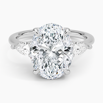 Opera Three Stone Diamond Ring
