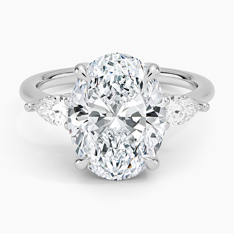 Opera Three Stone Diamond Ring