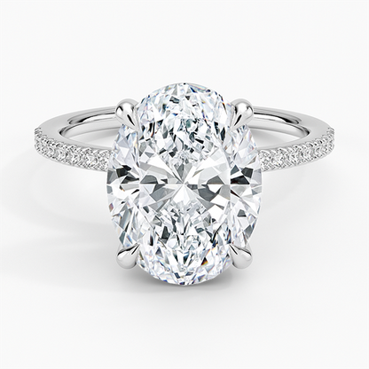 Perfect Fit Half Coverage Diamond Ring