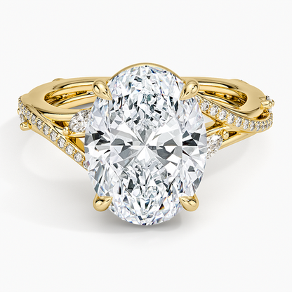 Begonia Vine Diamond Ring (1/4 ct. tw.)