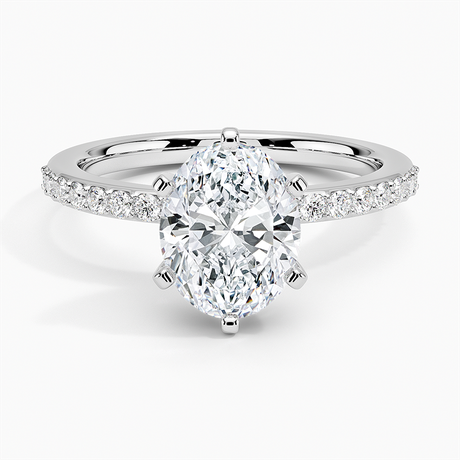 Six Prong Petite Shared Prong Diamond Ring (1/5 ct. tw.)