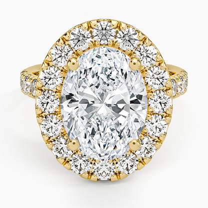 Adele Halo Diamond Ring