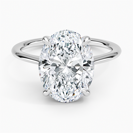 Elle Hidden Halo Diamond Ring