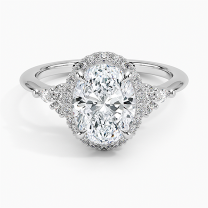Nadia Halo Diamond Ring (1/4 ct. tw.)