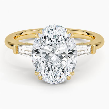 Symphony Double Prong Three Stone Diamond Ring (1/2 ct. tw.)