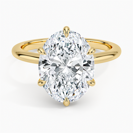 Esme Hidden Halo Diamond Ring