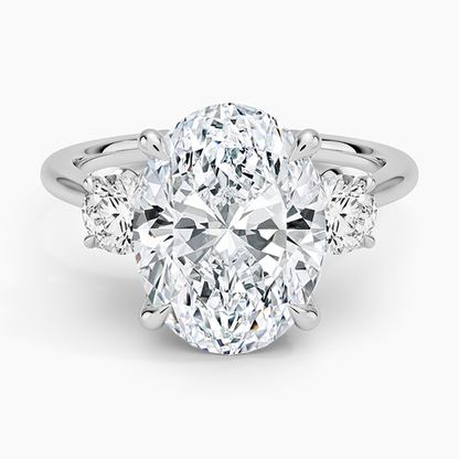 Petal Three Stone Diamond Ring (2/3 ct. tw.)