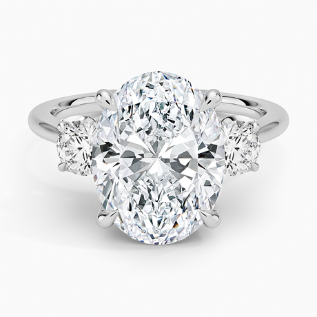 Petal Three Stone Diamond Ring (2/3 ct. tw.)