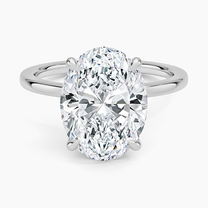 Secret Halo 1.5mm Diamond Ring