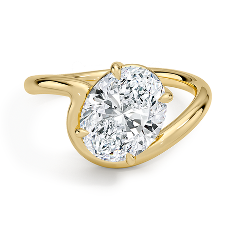 Aire Solitaire Ring