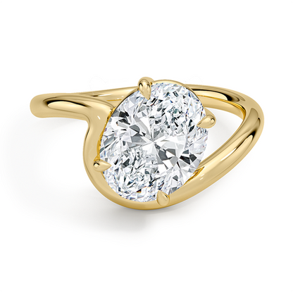 Aire Solitaire Ring
