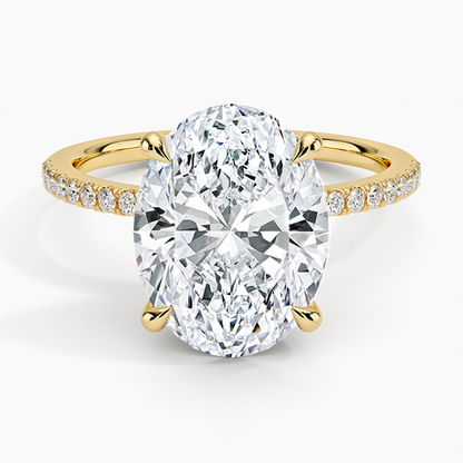 Luxe Petal Diamond Ring