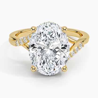 Chamise Hidden Halo Diamond Ring