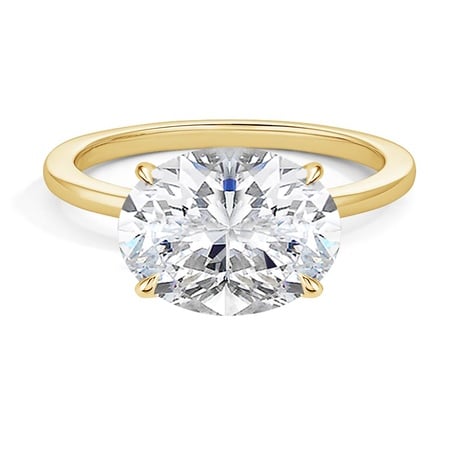 Morgan East-West Solitaire Ring