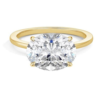 Morgan East-West Solitaire Ring