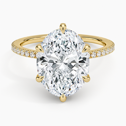 Viviana Three-Quarter Coverage Six-Prong Diamond Ring (1/3 ct. tw.)