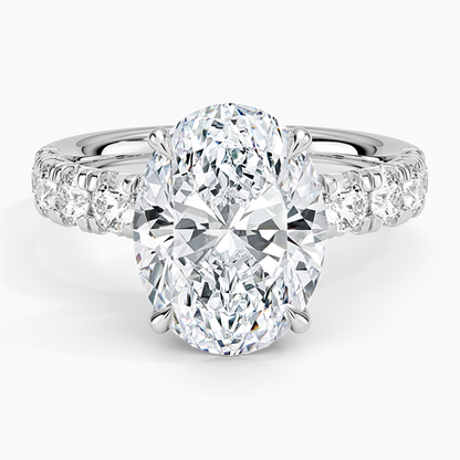 Ellora Half Coverage Diamond Ring