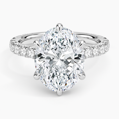 Sienna Three-Quarter Coverage Diamond Ring