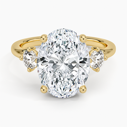 Luxe Floating Three Stone Diamond Ring (1/3 ct. tw.)