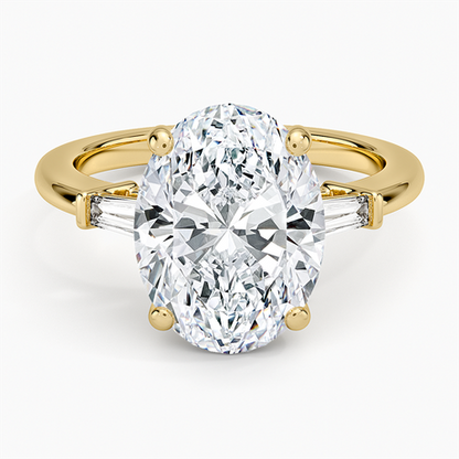 Symphony Tapered Baguette Three Stone Diamond Ring (1/5 ct. tw.)