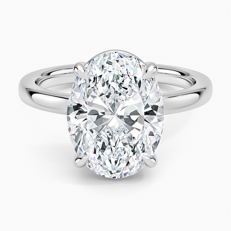 Dara Low-Profile Solitaire Ring