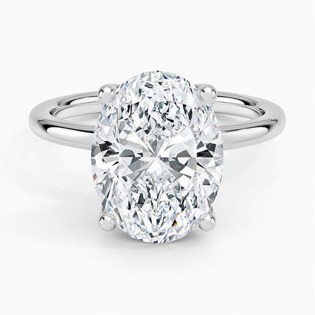 Fleur Solitaire Ring