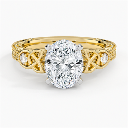 Aberdeen Celtic Diamond Ring