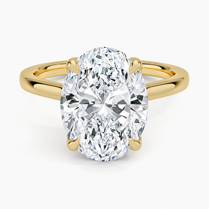 Elodie Cathedral Solitaire Ring