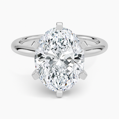 Comfort Fit 2mm Six-Prong Solitaire Ring