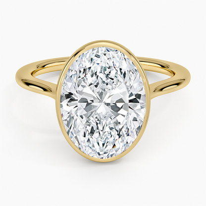 Petite Luna 1.5mm Bezel Ring