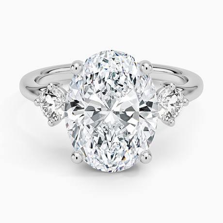 Luxe Floating Three Stone Diamond Ring (1/3 ct. tw.)
