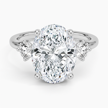 Luxe Floating Three Stone Diamond Ring (1/3 ct. tw.)