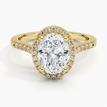 Odessa Halo Diamond Ring (1/5 ct. tw.)