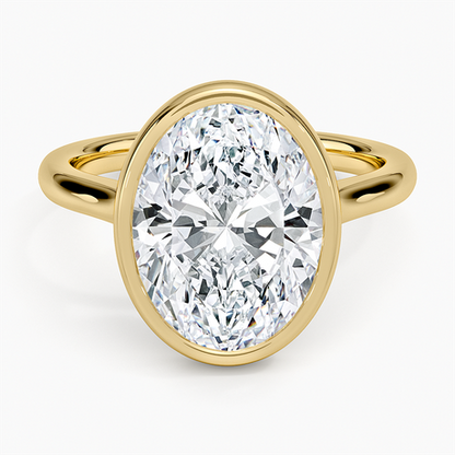 Luna 2mm Bezel Ring