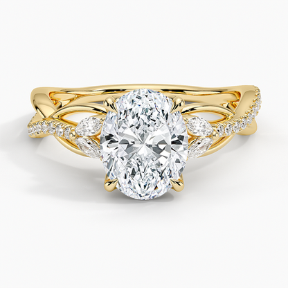 Garland Diamond Ring