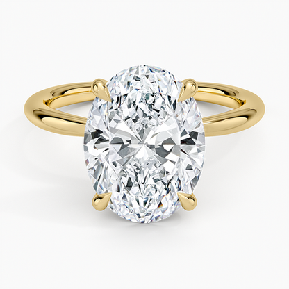 Freesia 2mm Solitaire Ring
