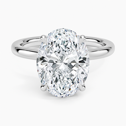 Secret Halo 2mm Diamond Ring