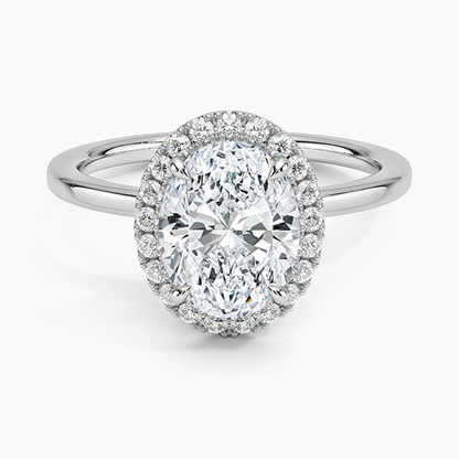 Vienna Halo Diamond Ring
