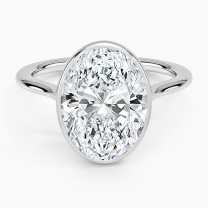 Petite Luna 1.5mm Bezel Ring