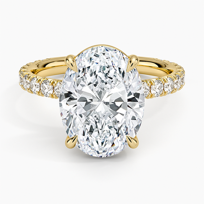 Luxe French Pav\u00e9 Perfect Fit Diamond Ring (1/2 ct. tw.)
