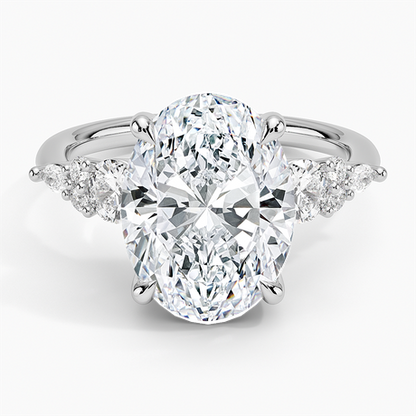 Nadia Three Stone Diamond Ring