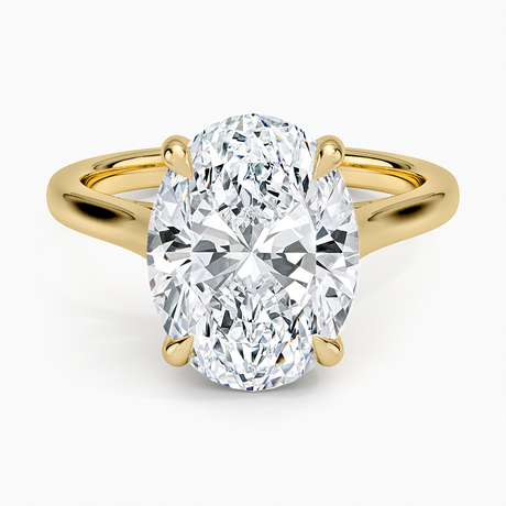 2mm Provence Solitaire Ring