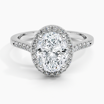 Odessa Halo Diamond Ring (1/5 ct. tw.)